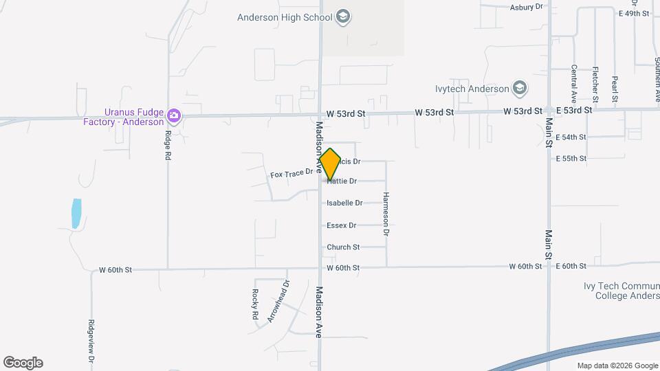 931 Hattie Dr Map and Location Details