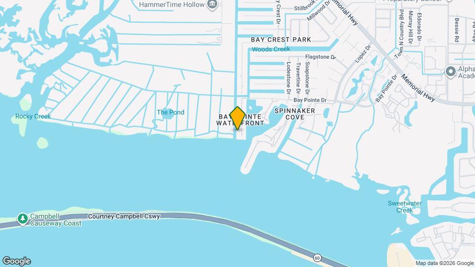 8825 Bay Pointe Dr Map and Location Details