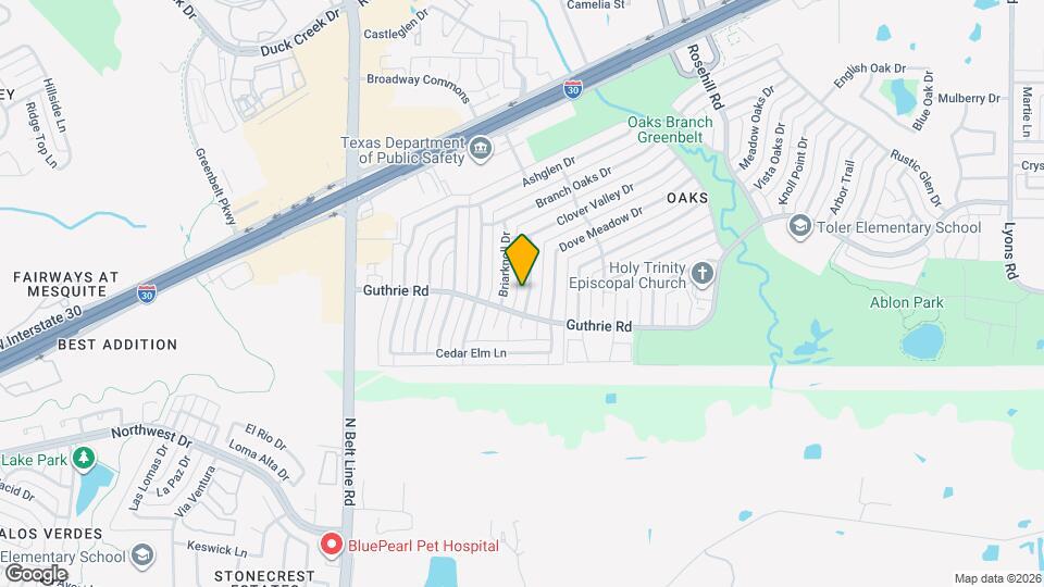 6417 Casa Vista Dr Map and Location Details