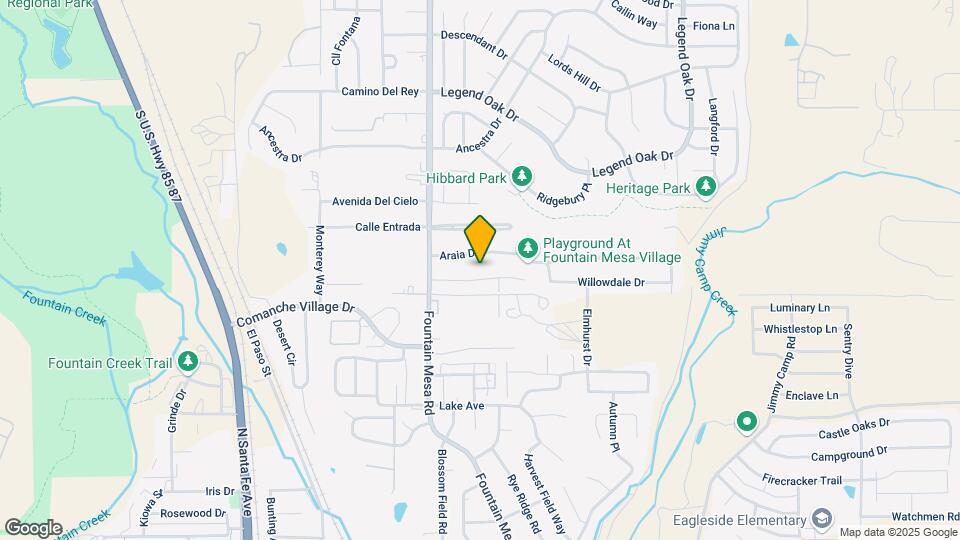 7246 Moss Bluff Ct Map and Location Details