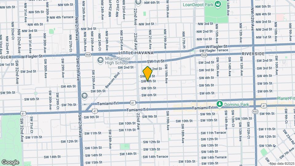 2110 SW 4th St Map and Location Details