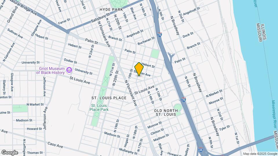 1421 Dodier St Map and Location Details