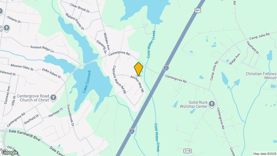 871 Anchor Way NE Map and Location Details