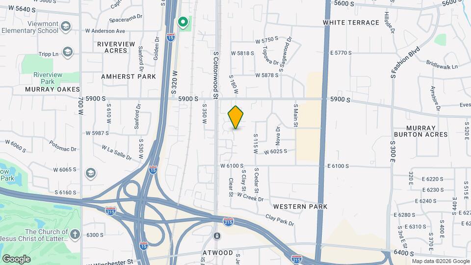 5966 S Sultan Cir Map and Location Details