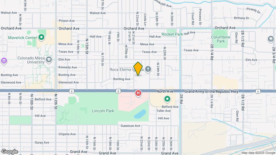 1300 N 21st St Map and Location Details