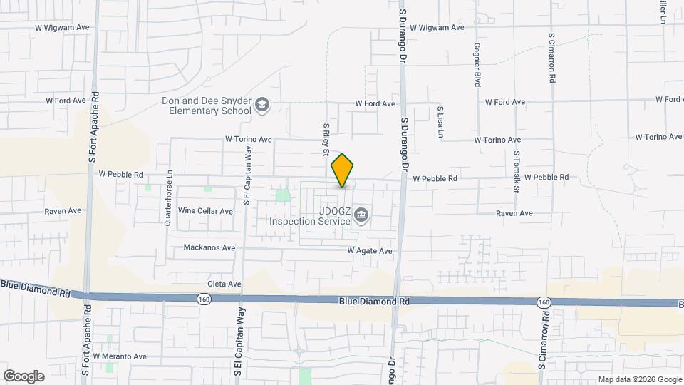 8936 Partridge Hill St Map and Location Details