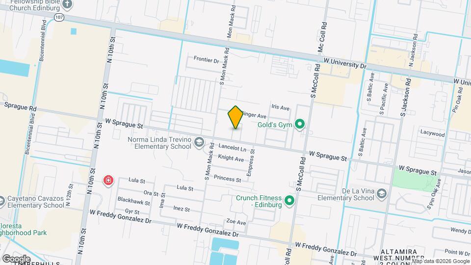 708 S Excalibur St Map and Location Details