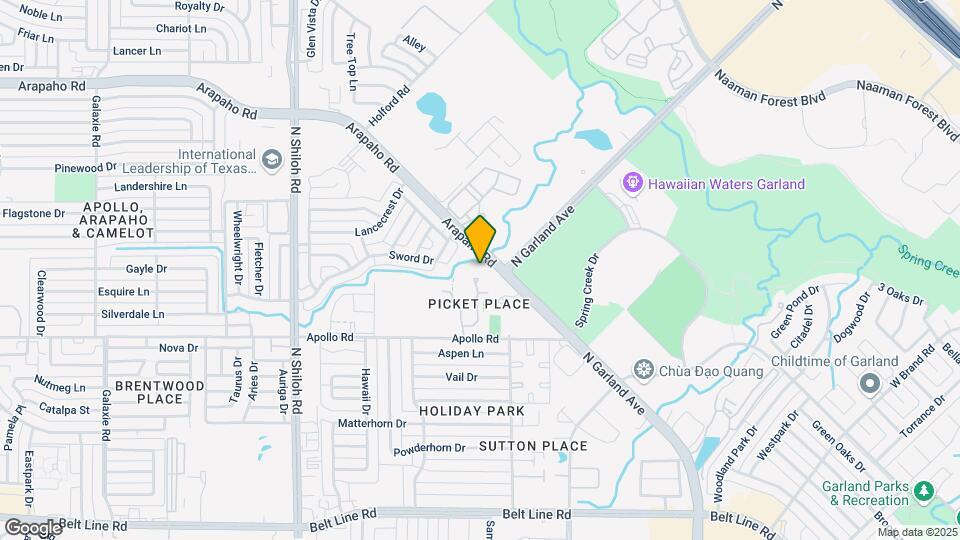 3930 Brandon Park Dr Map and Location Details