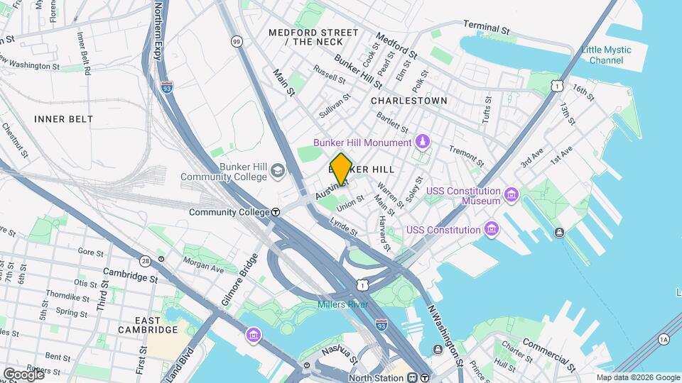 34 Austin St Map and Location Details