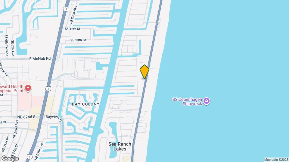1751 S Ocean Blvd, Unit 101 Mapa y Detalles de la Ubicación
