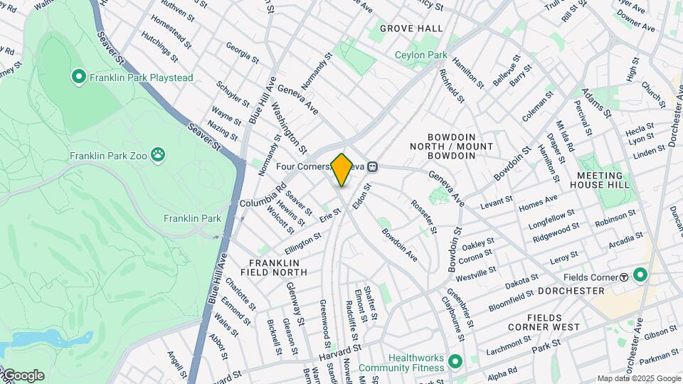Jamaica Plain Apartments Map and Location Details