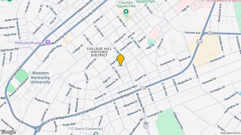 1231 High St Mapa y Detalles de la Ubicación
