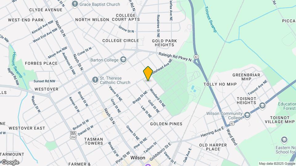 504 Woodard St NE Map and Location Details
