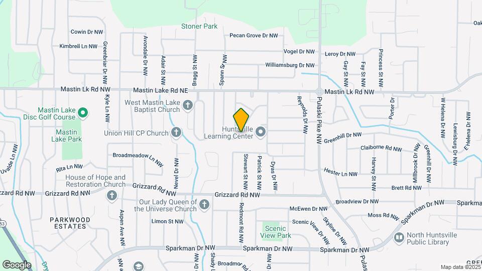3207 Tucker Dr NW Map and Location Details