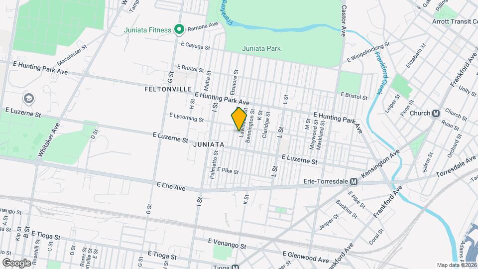 4034 Lawndale St Map and Location Details