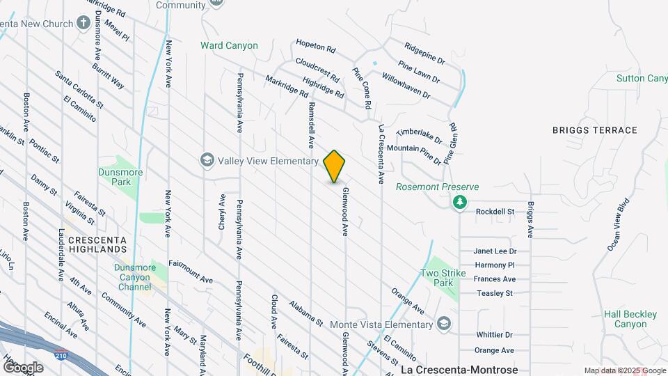 2923 Frances Ave Map and Location Details