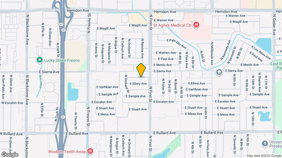 745 E Tenaya Way Map and Location Details