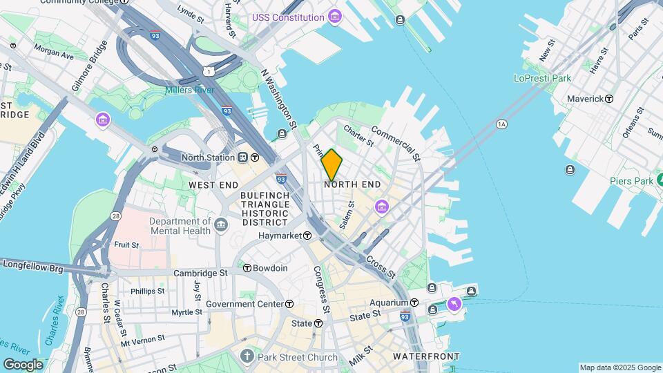 66 N Margin St, Unit 5R Map and Location Details