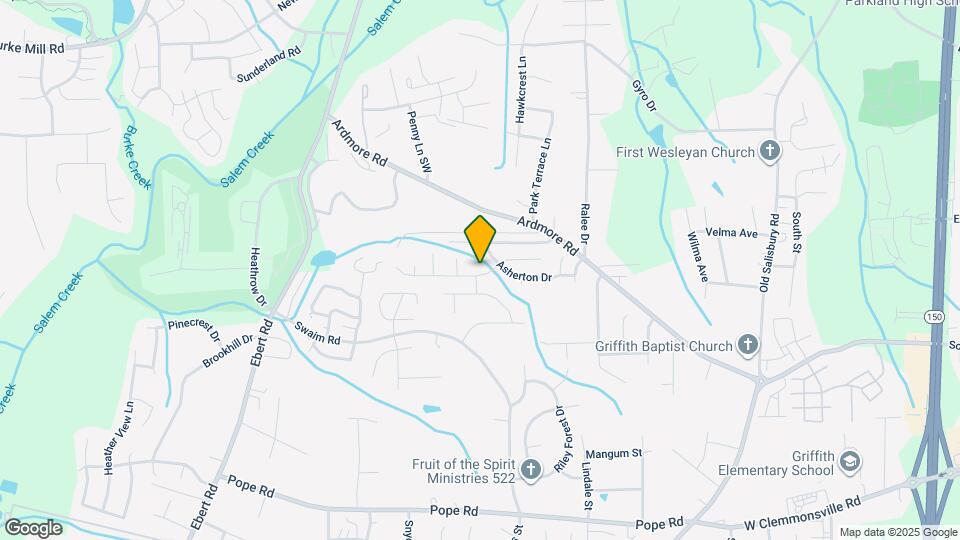 225 Braeburn Dr Map and Location Details