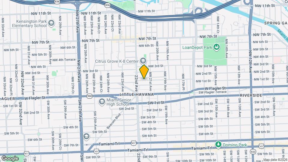 2142 NW 1st St Map and Location Details