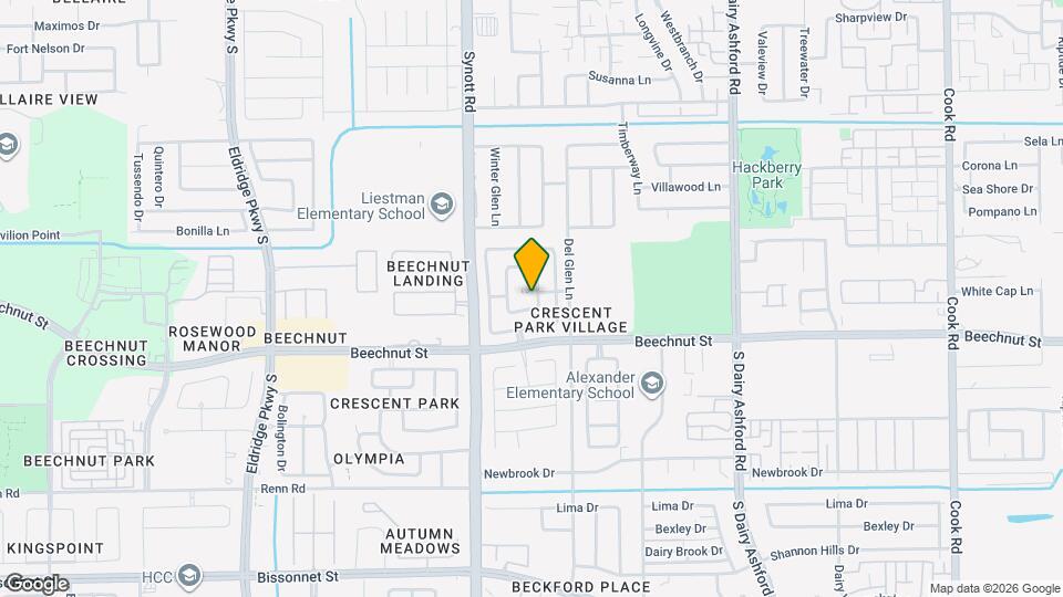 8106 Fisher Glen Ln Map and Location Details