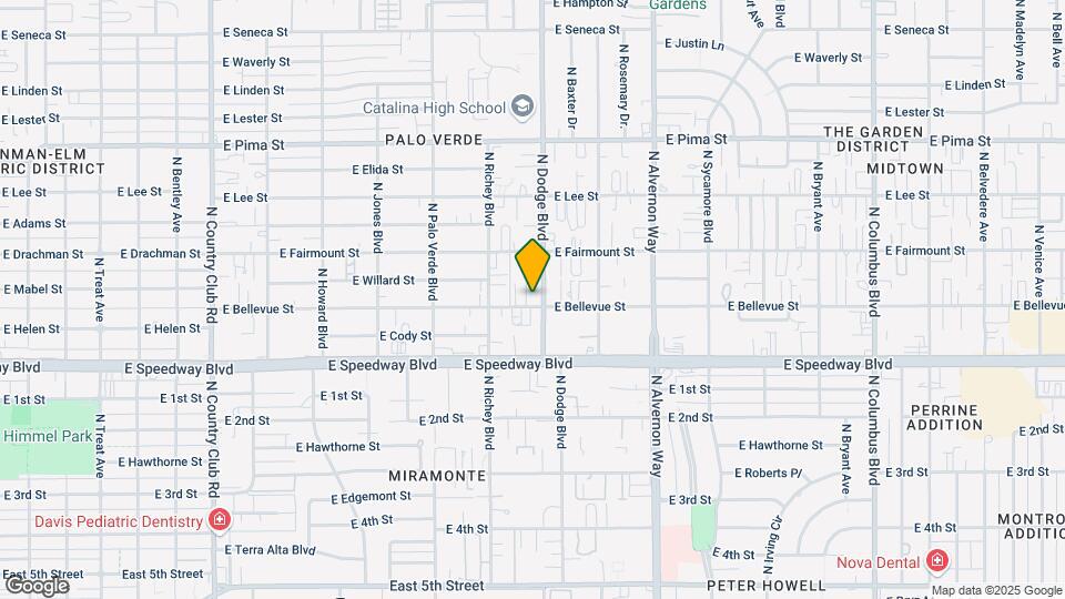 3671-3677 E Bellevue St Map and Location Details