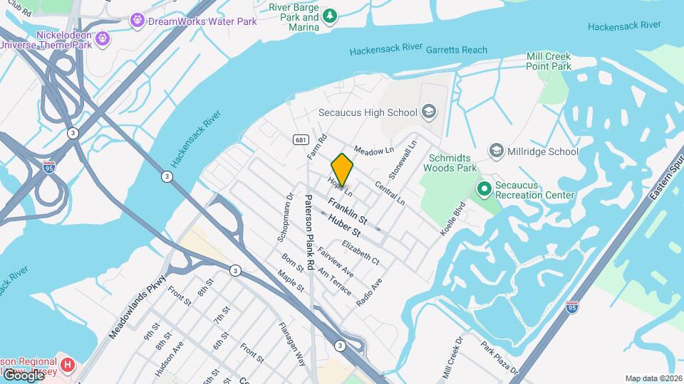 9 Myrtle Ave, Unit 2nd floor Map and Location Details