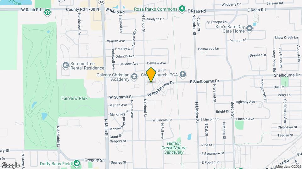 1007 Sheryl Ln Map and Location Details