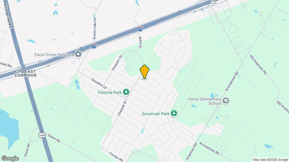 10627 Erinita Way Map and Location Details