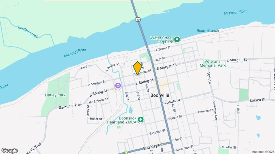 308 E Morgan St Map and Location Details