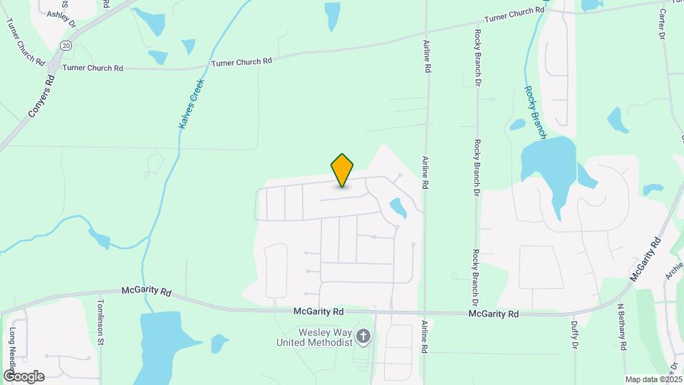 1209 Creek Crossing Dr Map and Location Details