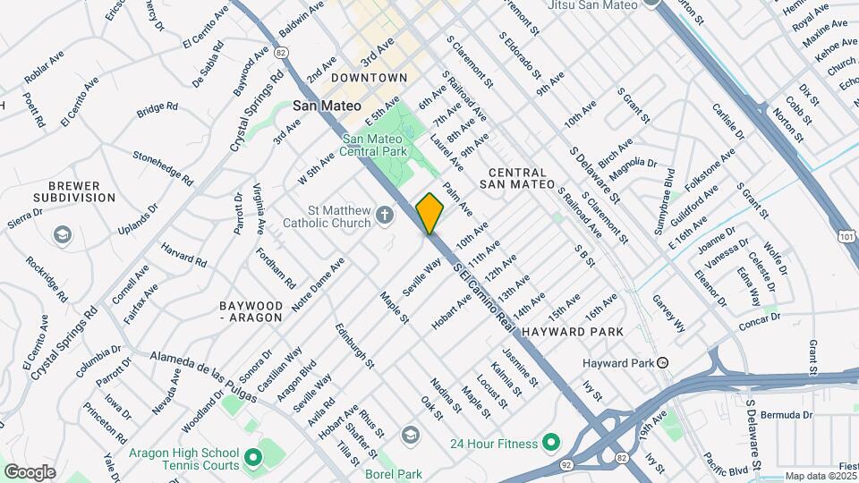 5 Aragon Blvd Map and Location Details