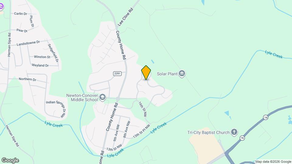 1765 Pipers Ridge Cir NW Mapa y Detalles de la Ubicación