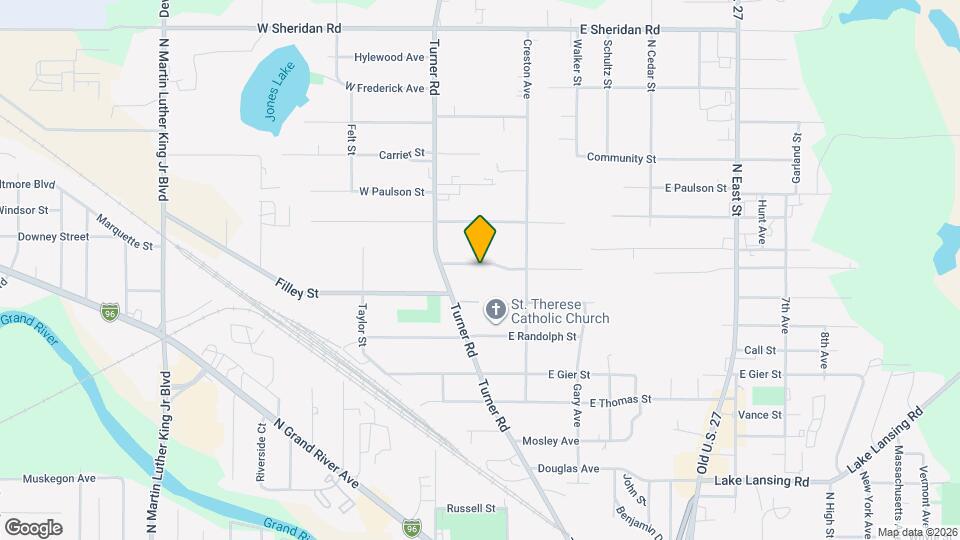 127 W Jackson St Mapa y Detalles de la Ubicación