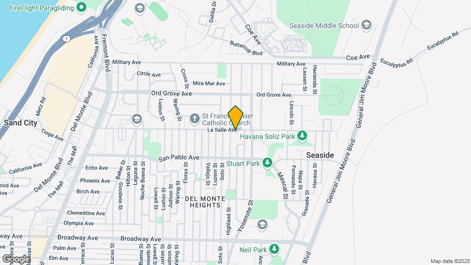 1622 La Salle Ave Map and Location Details