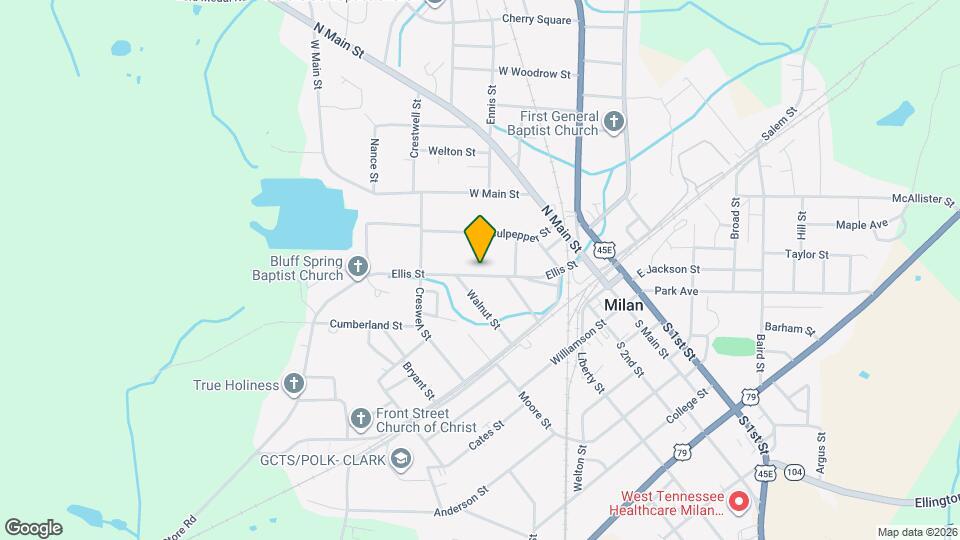 2058 Ellis St Map and Location Details