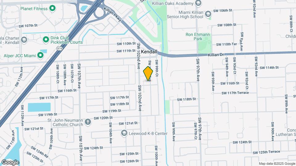 11522 SW 100th Ave Map and Location Details