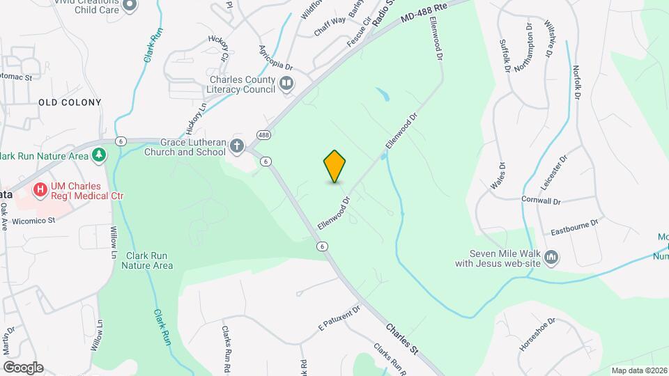 6605 Ellenwood Dr Map and Location Details