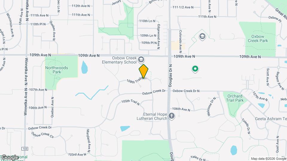 6515 108th Trail N Map and Location Details