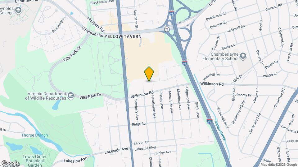 7712 Hawthorne Ave Map and Location Details