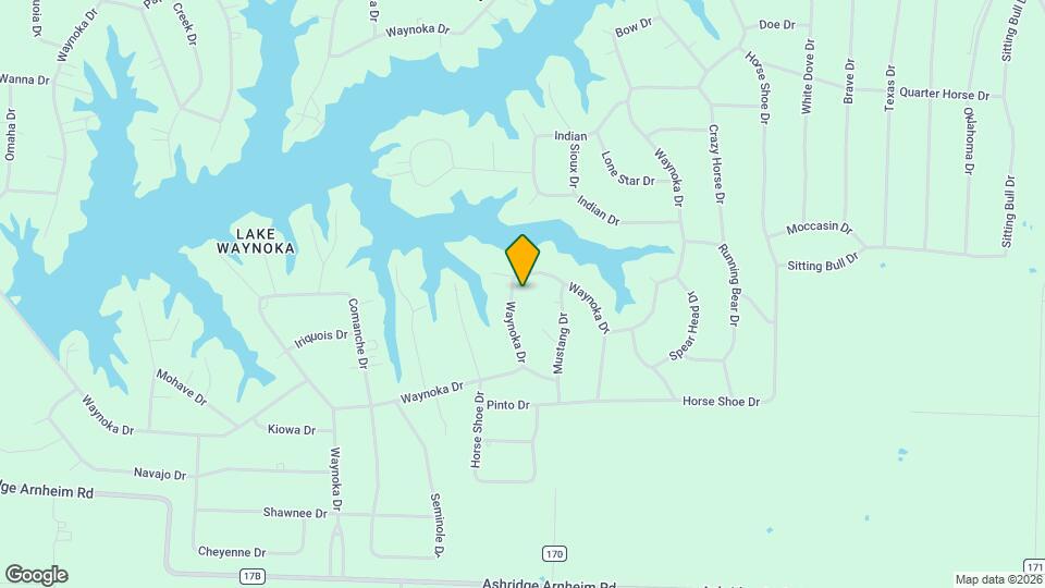 1125 Waynoka Dr Map and Location Details