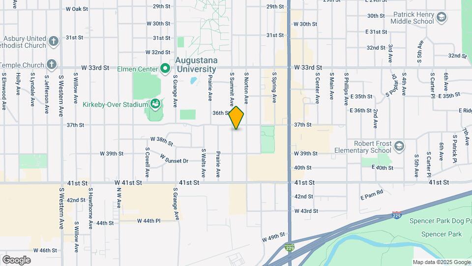 2910 S Summit Ave Map and Location Details