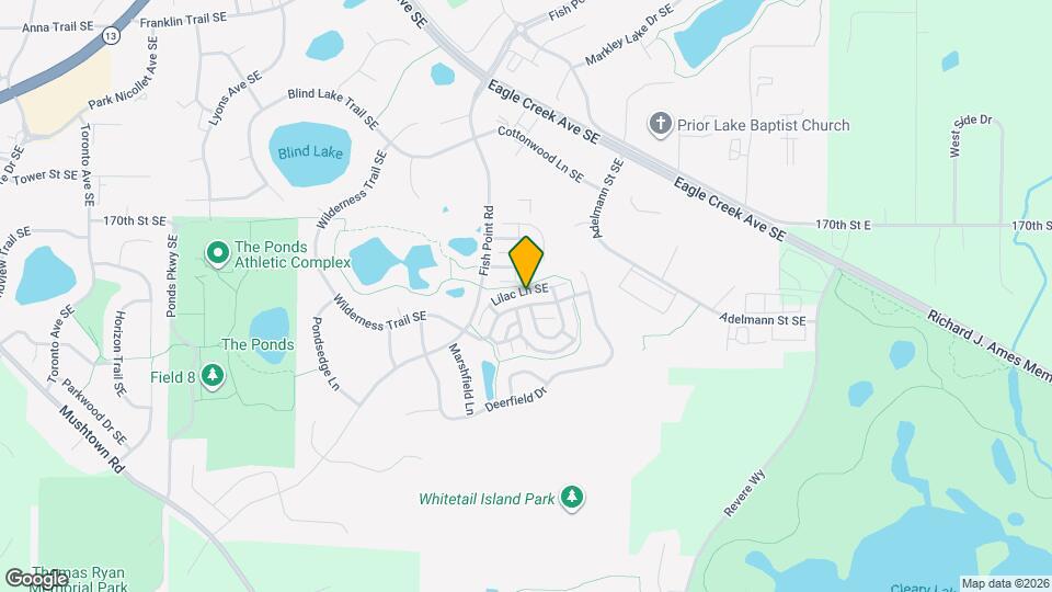 17326 Lilac Ln SE Map and Location Details