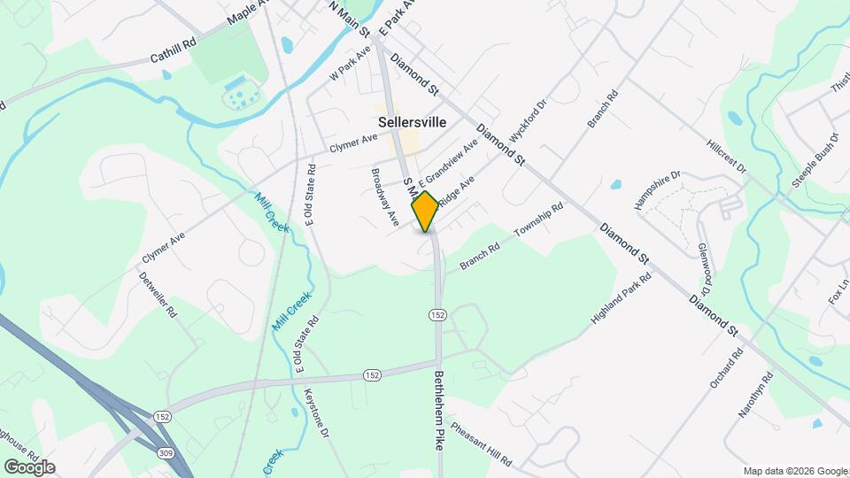 604 S Main St Map and Location Details