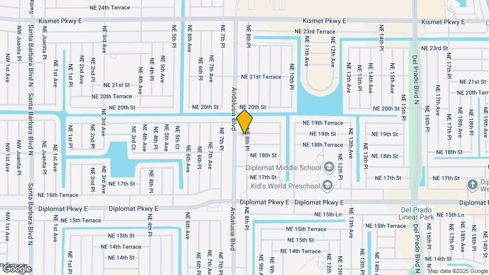 1830 NE 8th Pl Mapa y Detalles de la Ubicación