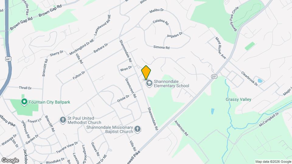 4804 Cannon Ridge Dr Map and Location Details