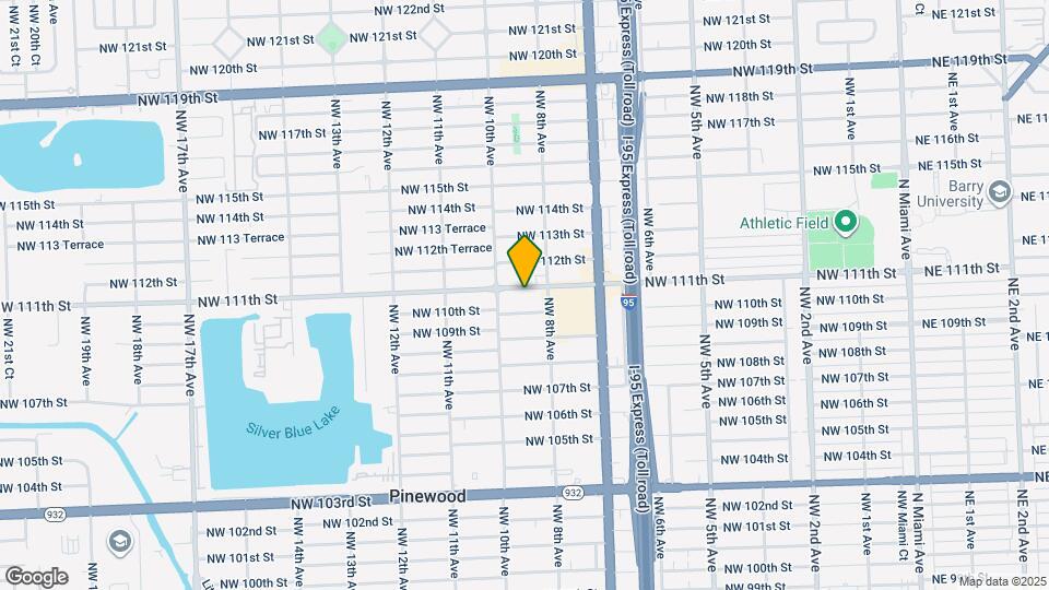 846 NW 111th St Map and Location Details