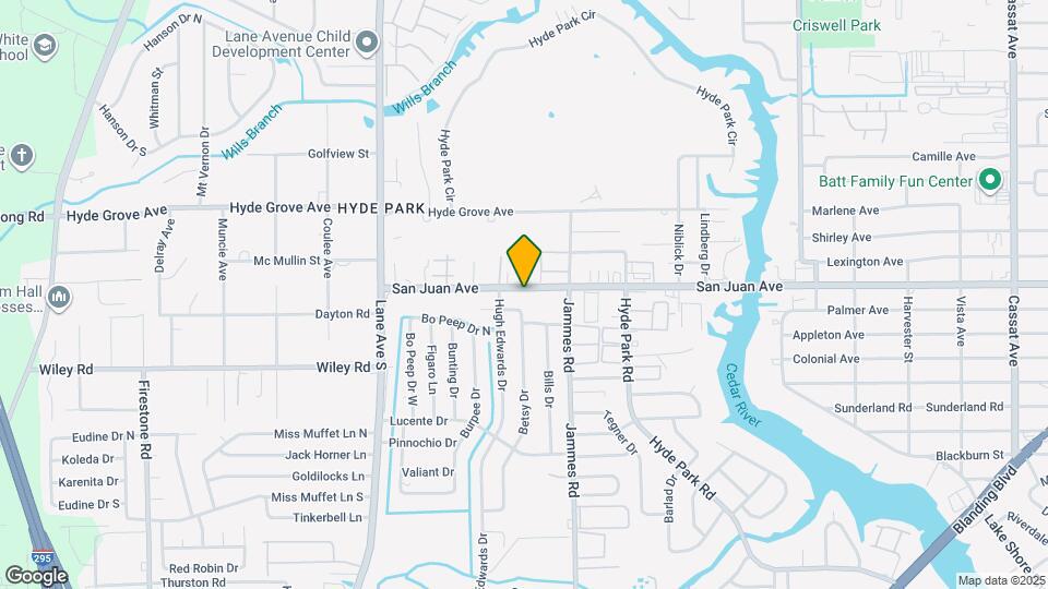 6450 San Juan Ave Map and Location Details