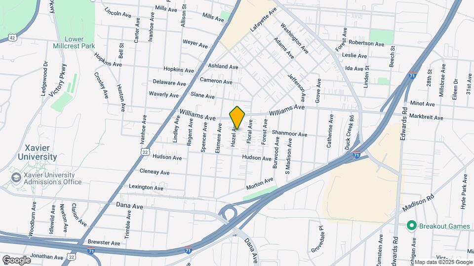 3942 Hazel Ave Mapa y Detalles de la Ubicación