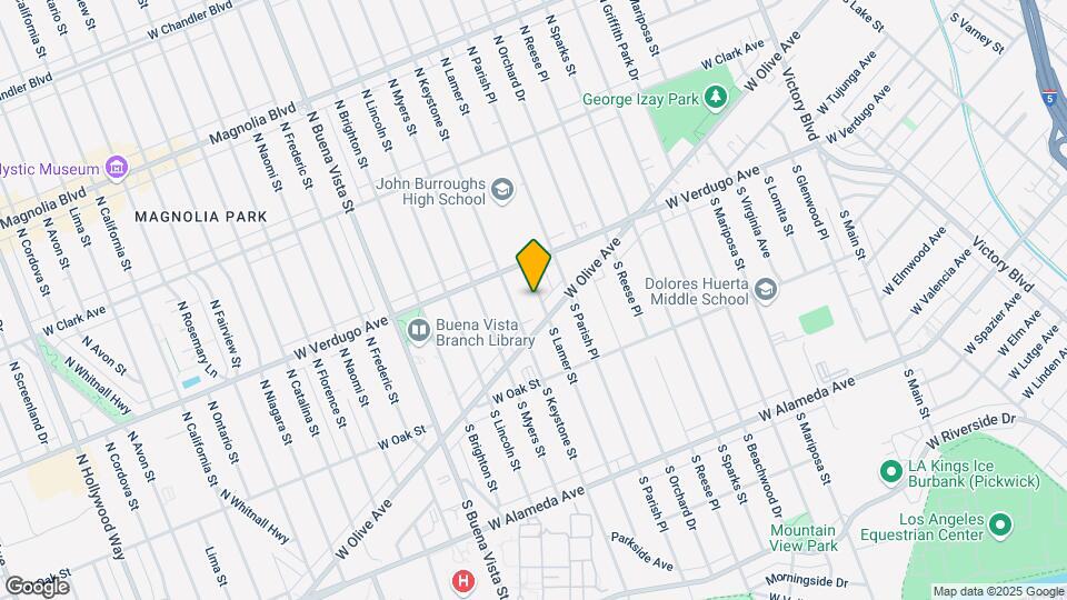 119 N Lamer St Mapa y Detalles de la Ubicación